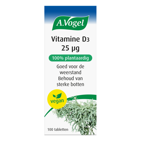 A.Vogel Vitamine D3 25 mcg (100 Tabletten) - 100 stuks