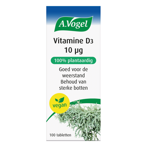 A.Vogel Vitamine D3 10 mcg (100 tabletten) - 100 stuks