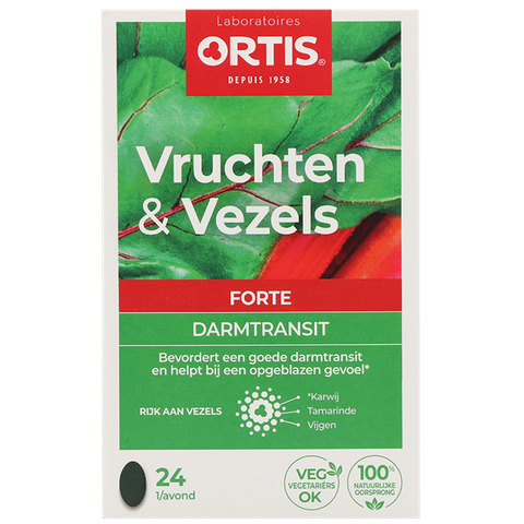 Ortis Vruchten&Vezels Forte 24 tabletten - 24 stuks