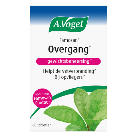 A.Vogel Famosan Overgang gewichtsbeheersing tabletten - Helpt bij gewichtsbeheersing - 60 - 60 stuks