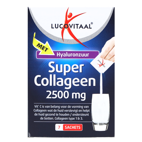 Lucovitaal 1+1 Super Collageen 2500mg - 7 zakjes - 7 stuks
