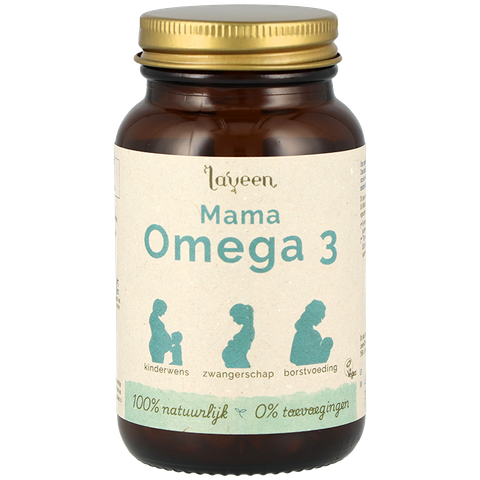 Laveen Mama Omega 3 - DHA - 60 tapioca softgels - Vegan - 100% natuurlijk