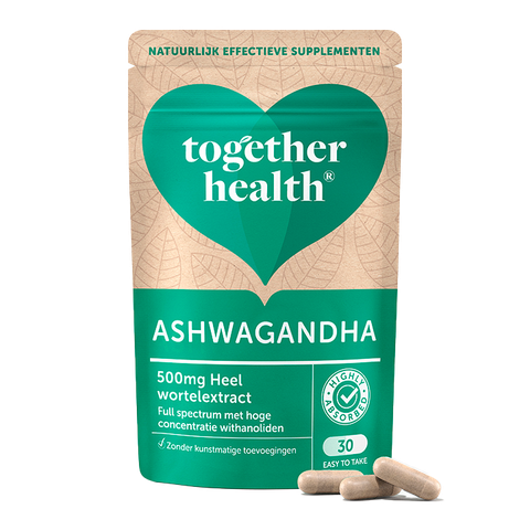 Together Health Ashwagandha KSM-66 Heel Wortelextract 500mg - 30 capsules - 30 stuks