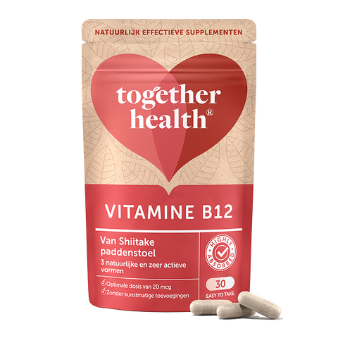 Together Health Vitamine B12 van Shiitake Paddenstoel - 30 capsules