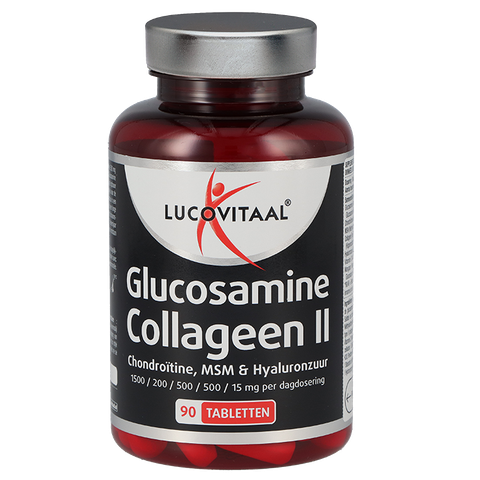Lucovitaal 1+1 Glucosamine Collageen Type II - 90 tabletten - 90 stuks