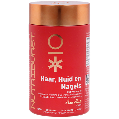 Nutriburst 1+1 Haar, Huid en Nagels - 60 gummies - 60 stuks