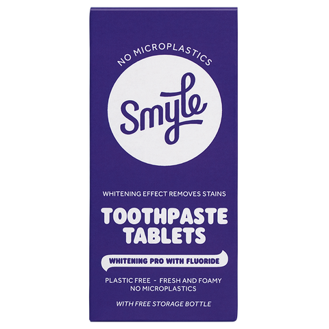 Smyle Tandpasta Tabs Navulling Whitening Pro met Fluoride 65 stuks