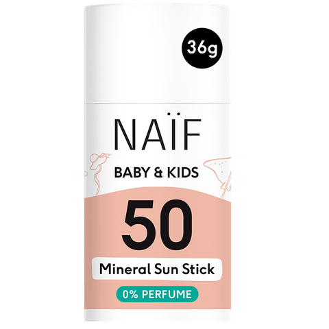 Naïf Baby & Kids Minerale Zonnebrandstick SPF50 - 36g