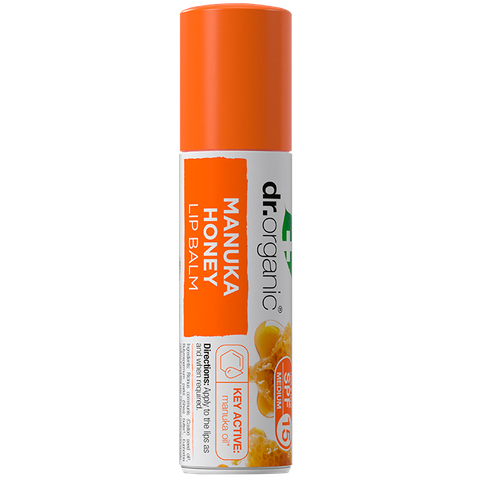 Dr Organic 1+1 gratis | Dr. Organic Manuka Honing Lippenbalsem - 5.7ml