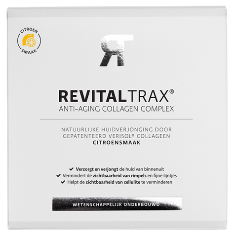 Revitaltrax Anti-Aging Collagen Complex - 5.000mg Verisol® Collageen Poeder - Voedingssupplementen - Citroensmaak - 30 Zakjes - 30 stuks