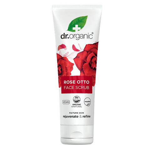 Dr Organic 1+1 gratis | Dr. Organic Rose Face Scrub - 125ml
