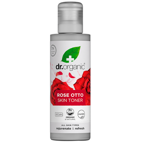 Dr Organic 1+1 gratis | Dr. Organic Roos Gezichtstoner - 150ml