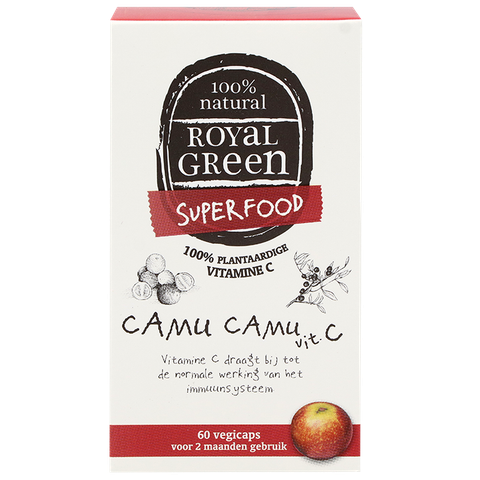 Royal Green Camu Camu vit. C Capsules 60 - 60 stuks