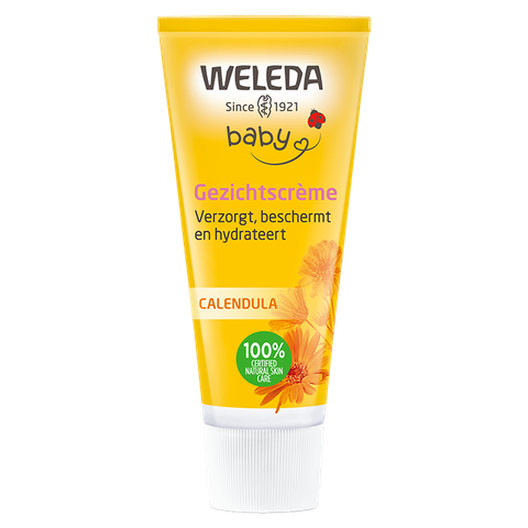 Weleda Baby Calendula Gezichtscrème - 50ml