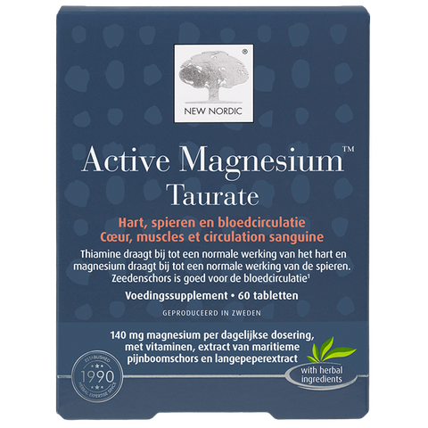 New Nordic Active Magnesium Taurate - 60 tabletten - 60 stuks