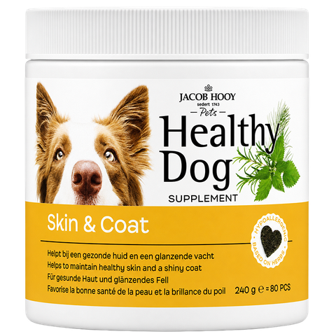 Jacob Hooy 2e product 50% korting Pets Healthy Dog Skin & Coat - 80 - 80 stuks