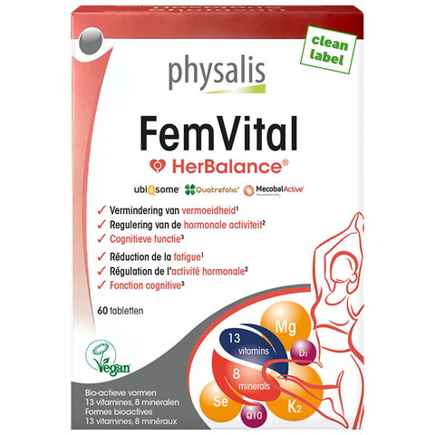 Physalis HerBalance® FemVital - 60 tabletten - 60 stuks