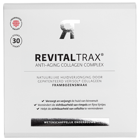 Revitaltrax Anti-Aging Collagen Complex - 5.000mg Verisol® Collageen Poeder - Voedingssupplementen - Frambozensmaak - 30 Zakjes - 30 stuks