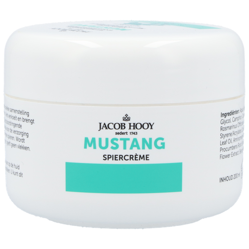 Jacob Hooy Mustang Spiercrème - 200ml
