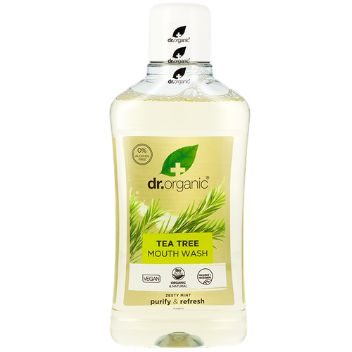 Dr. Organic Mondwater Tea Tree - 500ml