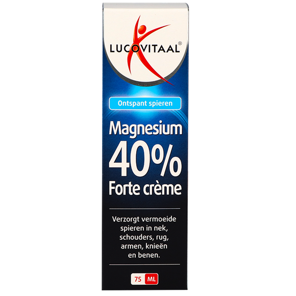 Lucovitaal Magnesium 40 Forte Crème kopen bij Holland & Barrett