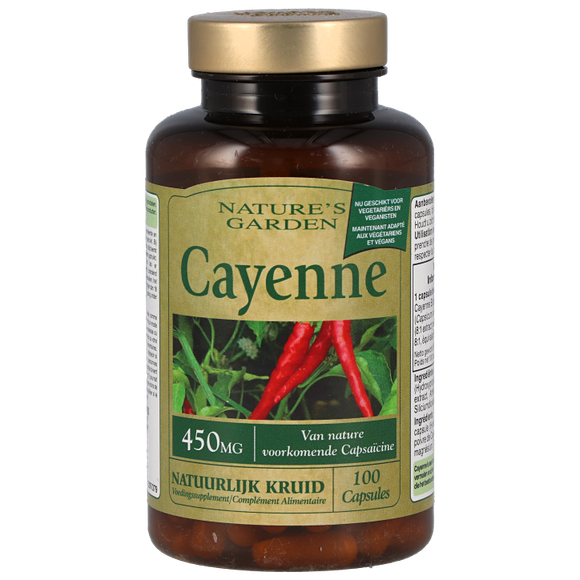 Nature's Garden Cayenne 450mg kopen bij Holland & Barrett
