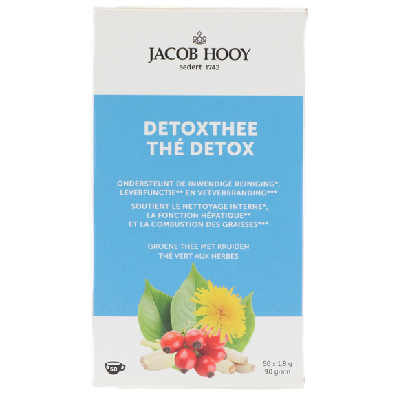 Jacob Hooy Detoxthee kopen bij Holland & Barrett