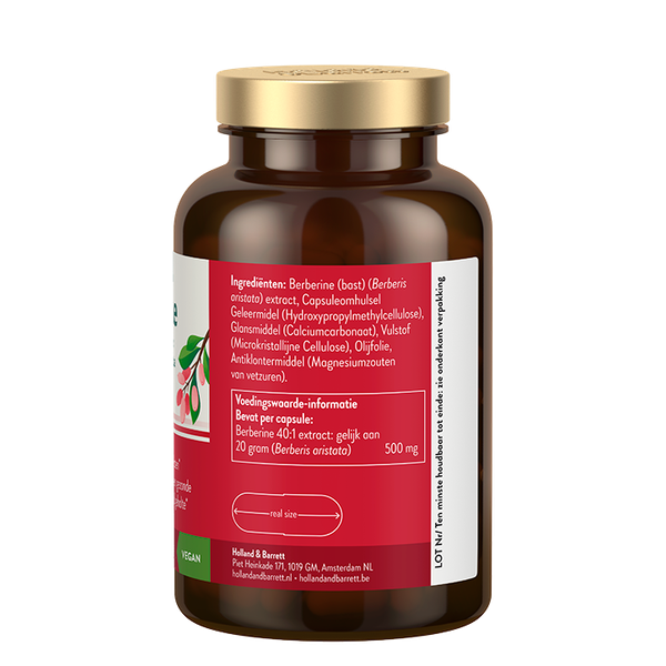 Berberine supplementen kopen bij Holland & Barrett