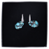 Steengoed Gemstone Oorbellen Turquoise image 2