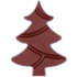Holland & Barrett Vegan Chocolade Kerstboom Praliné Bio - 85g image 2
