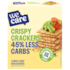 WeCare Lower Carb Crispy Crackers - 100g image 1