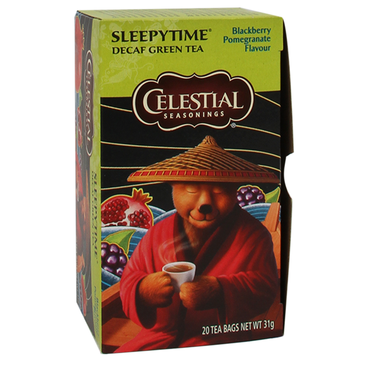 Celestial Seasonings Sleepytime Decaf Blackberry Pomegranate image 1