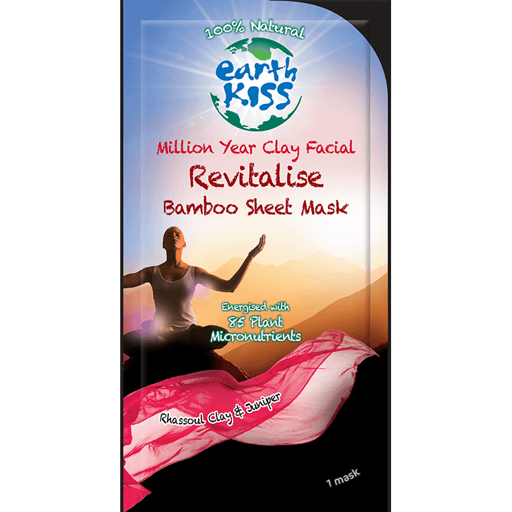 Earth Kiss Revitalise Bamboo Sheet Mask image 1