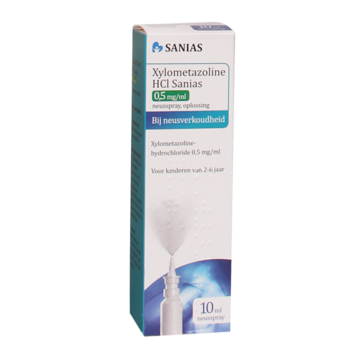 Sanias Xylometazoline HCI, 0.5mg (10ml) image 1