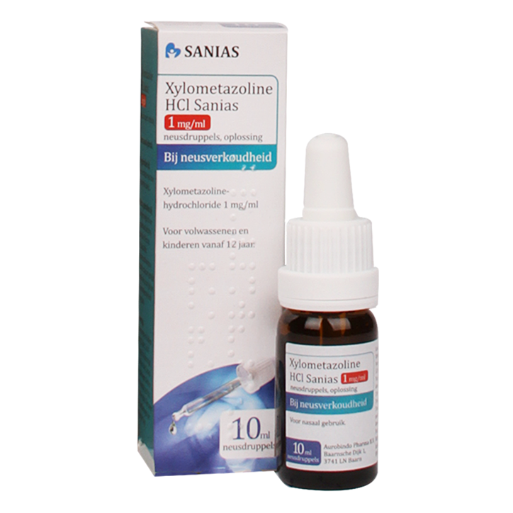 Sanias Xylometazoline HCI, 1mg (10ml) image 2