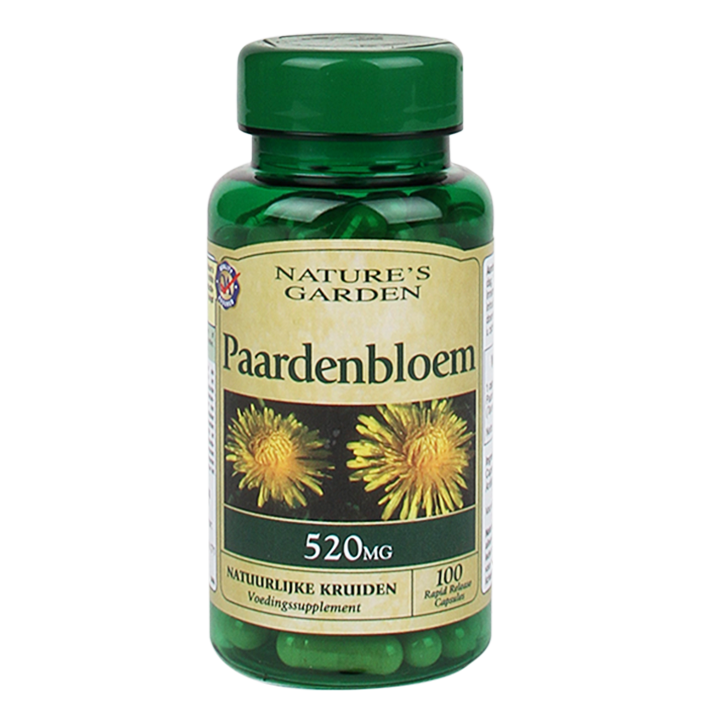 Nature's Garden Paardenbloem, 520mg (100 Capsules) image 1