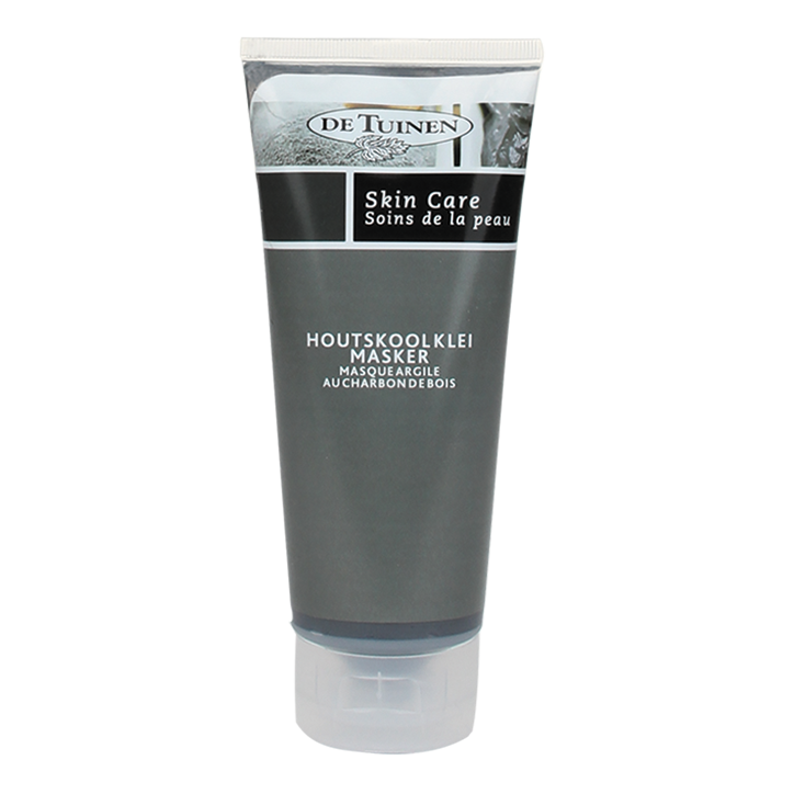 De Tuinen Houtskool Klei Masker 200ml