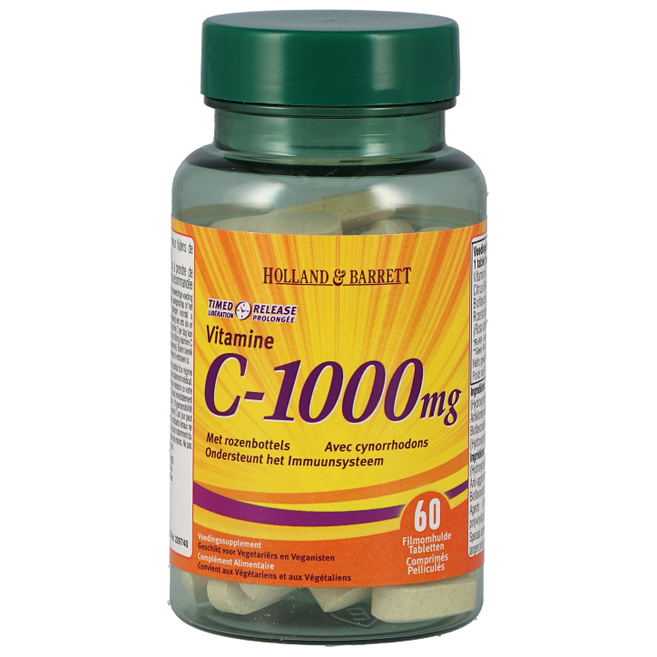 Helderheid herhaling ornament Vitamine C Timed Release 1000mg kopen bij Holland & Barrett