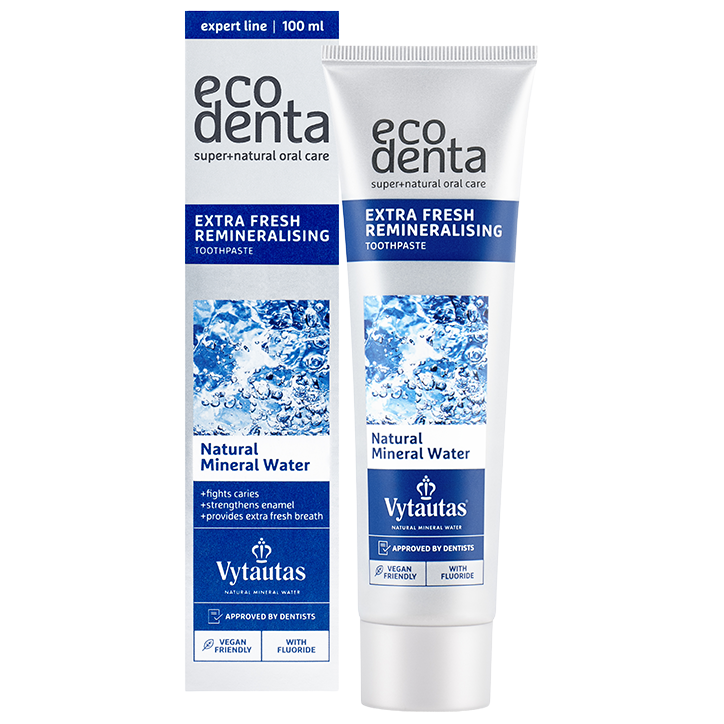 2e product 50% korting | Ecodenta Tandpasta Extra Fresh Active Minerals - 100ml