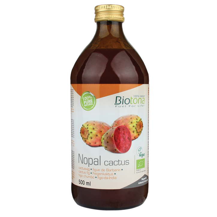 Biotona Nopal Cactusvijg Pulp Bio (500ml) image 1