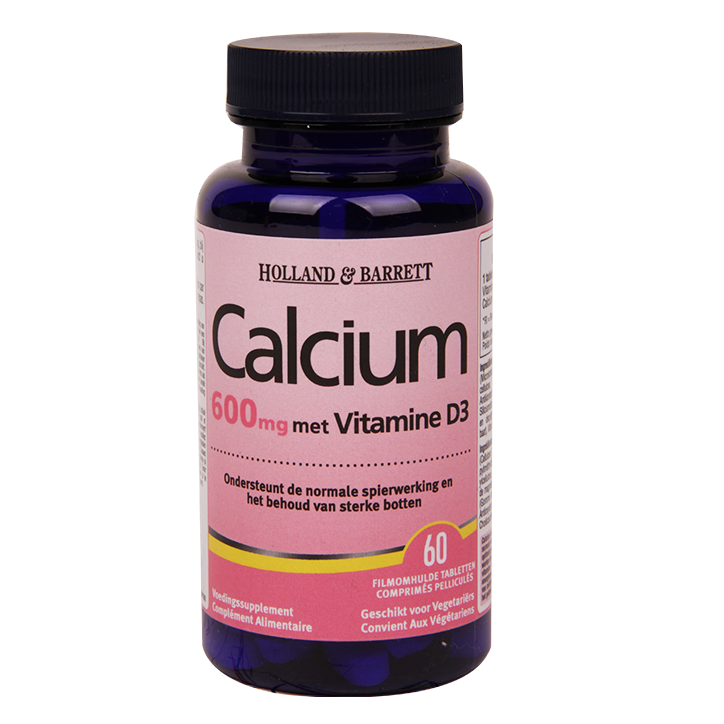 Holland & Barrett Calcium + Vitamine D3 (60 Tabletten)