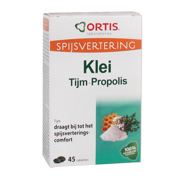 Ortis Klei Tijm-Propolis Spijsvertering (45 Tabletten) image 1