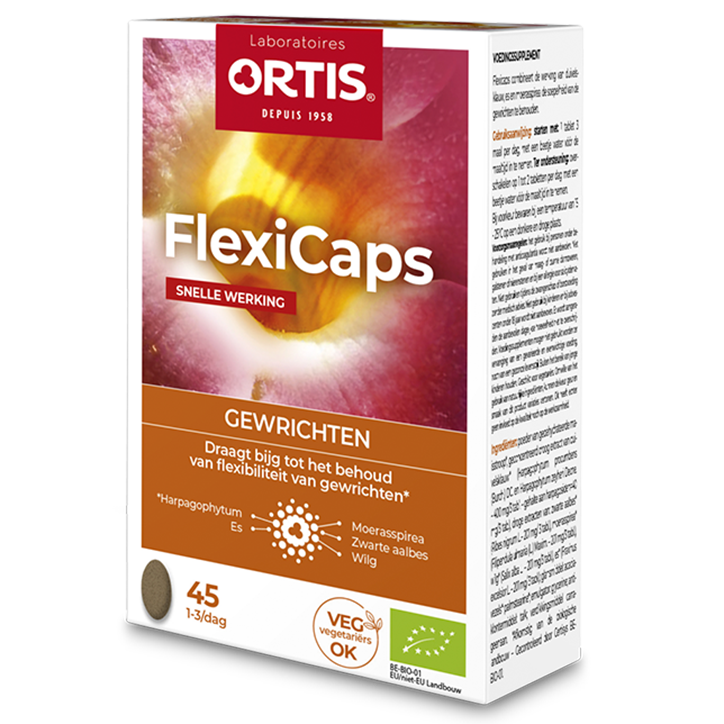 Ortis FlexiCaps Gewrichten Bio (45 Tabletten)-1