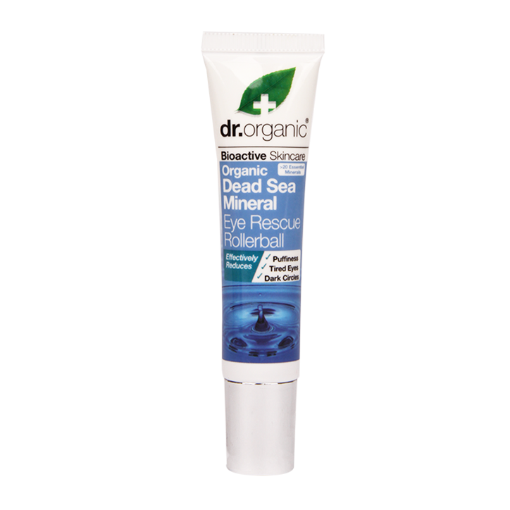 Dr. Organic Dead Sea Mineral Eye Rollerball - 15ml image 2