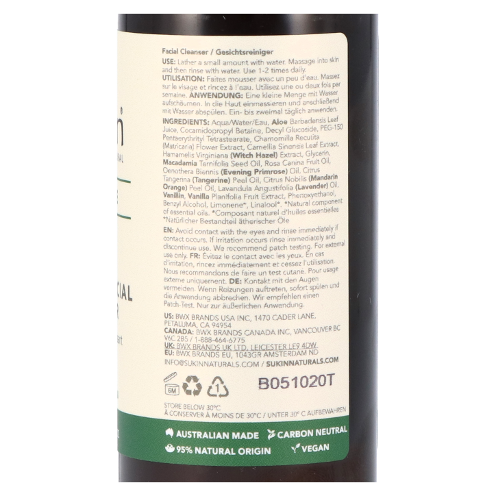 Sukin Foaming Facial Cleanser - 125ml image 2