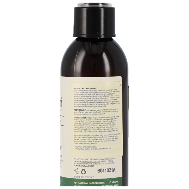 Sukin Natural Deodorant Signature Scent - 125ml image 2