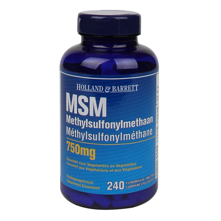 Holland & Barrett MSM, 750mg (240 Tabletten)