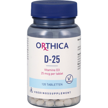 Orthica 2e product 50% korting Vitamine D 25 (120 Tabletten) - 120 stuks