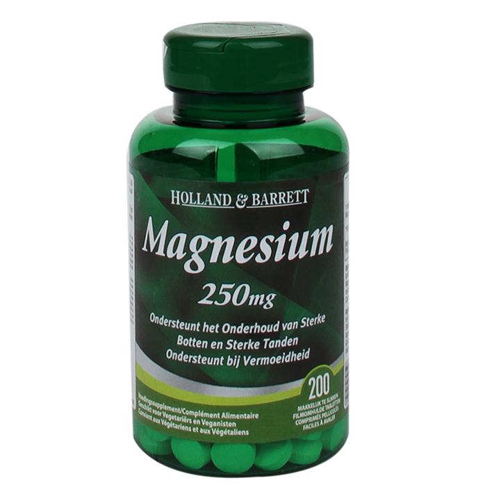 Holland & Barrett Magnesium, 250mg (200 Tabletten)