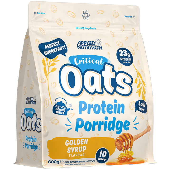 Applied Nutrition Critical Oats Protein Porridge Golden Syrup - 600g